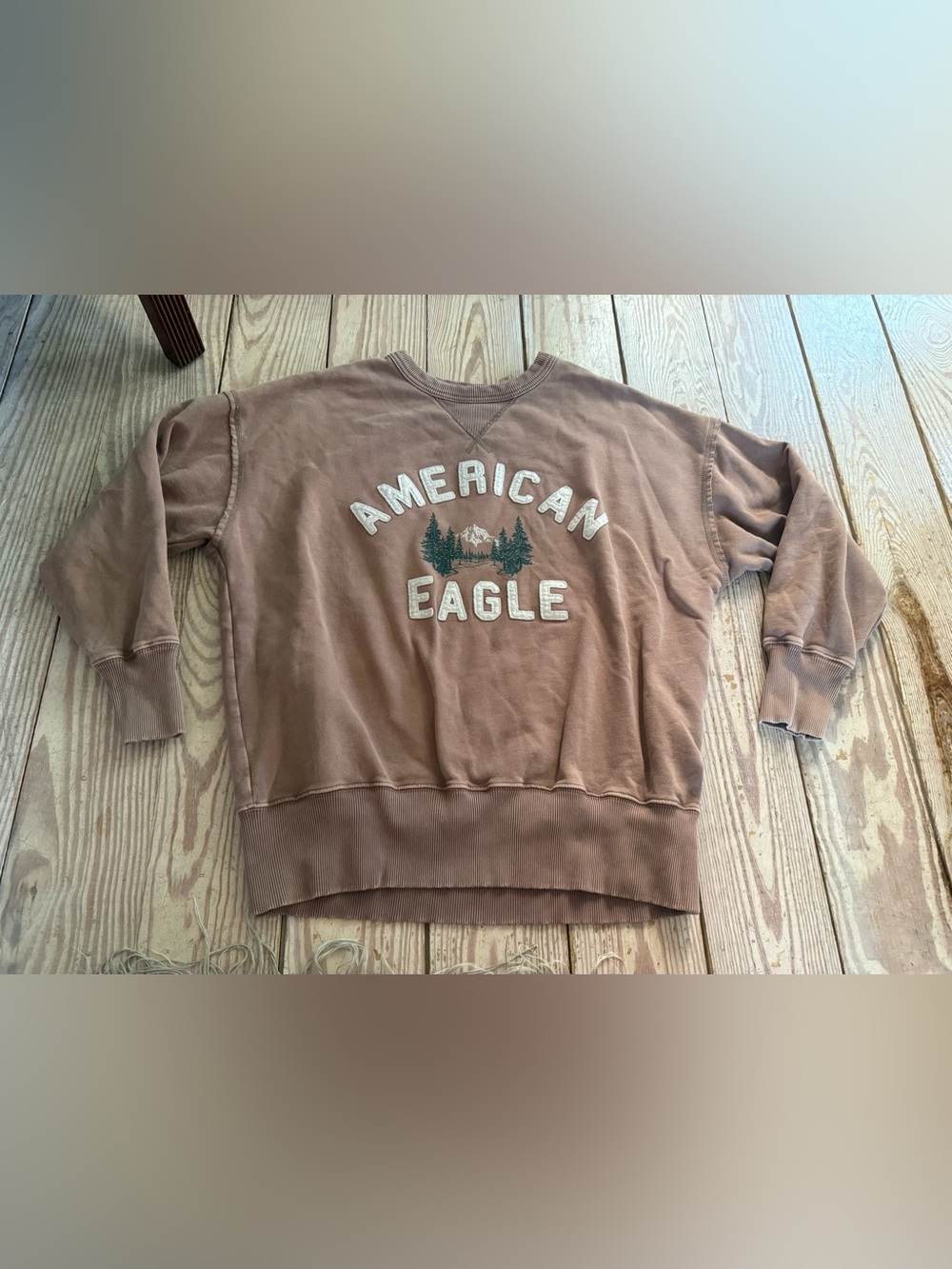 American Eagle Sweatshirt size S - small spot on sleeve in pic